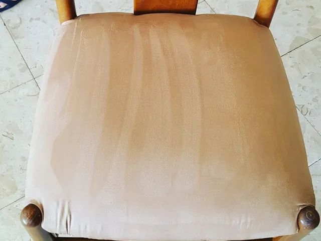 Dining chair - after cleaning