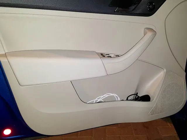 Car doors - before cleaning
