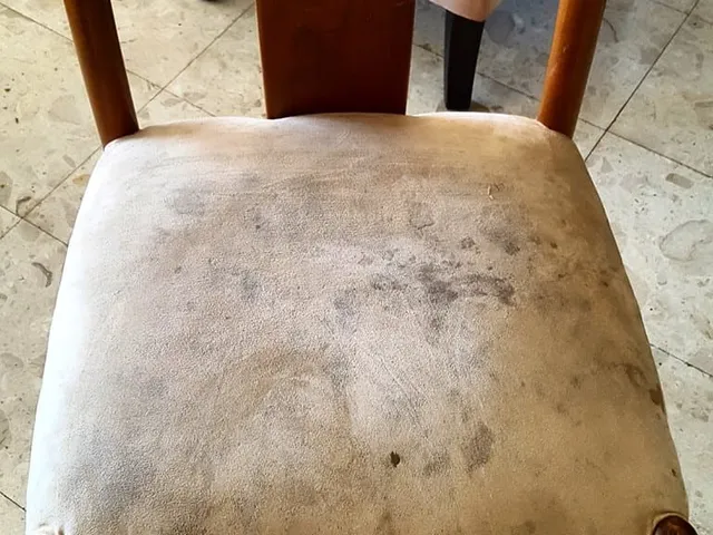 Dining chair - before cleaning