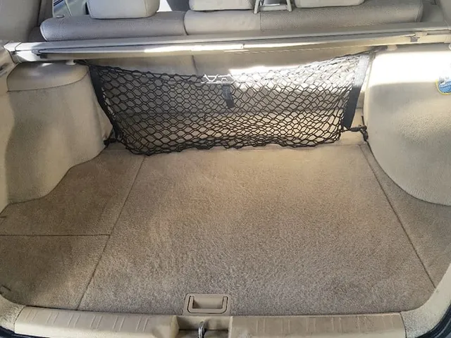 Car trunk - after cleaning