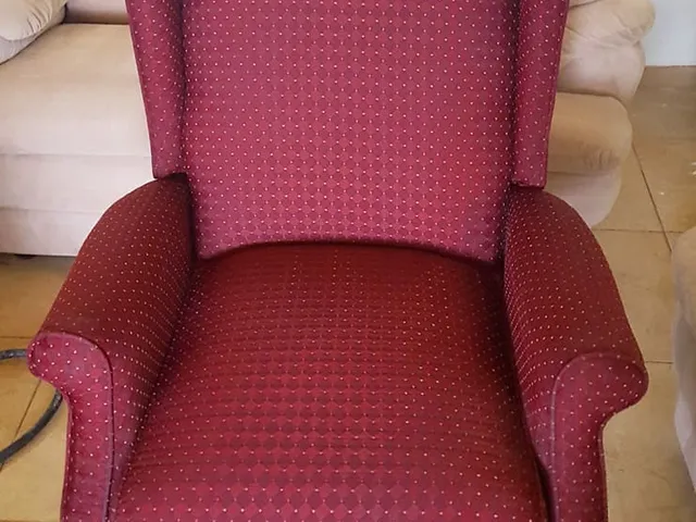 Armchair - after cleaning